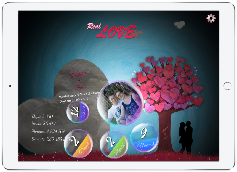 RealLove auf dem iPad